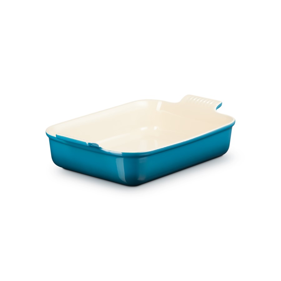 additioanl image for  Le Creuset Gratin Dish Deep Teal 32 cm 