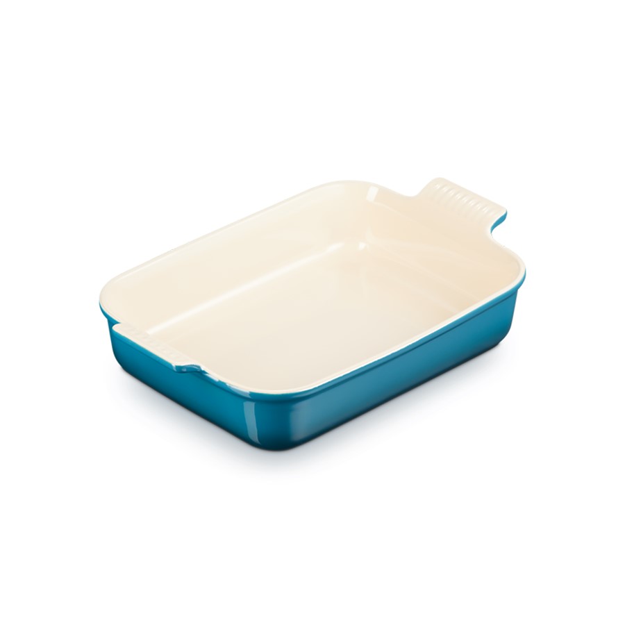 additioanl image for  Le Creuset Gratin Dish Deep Teal 32 cm 