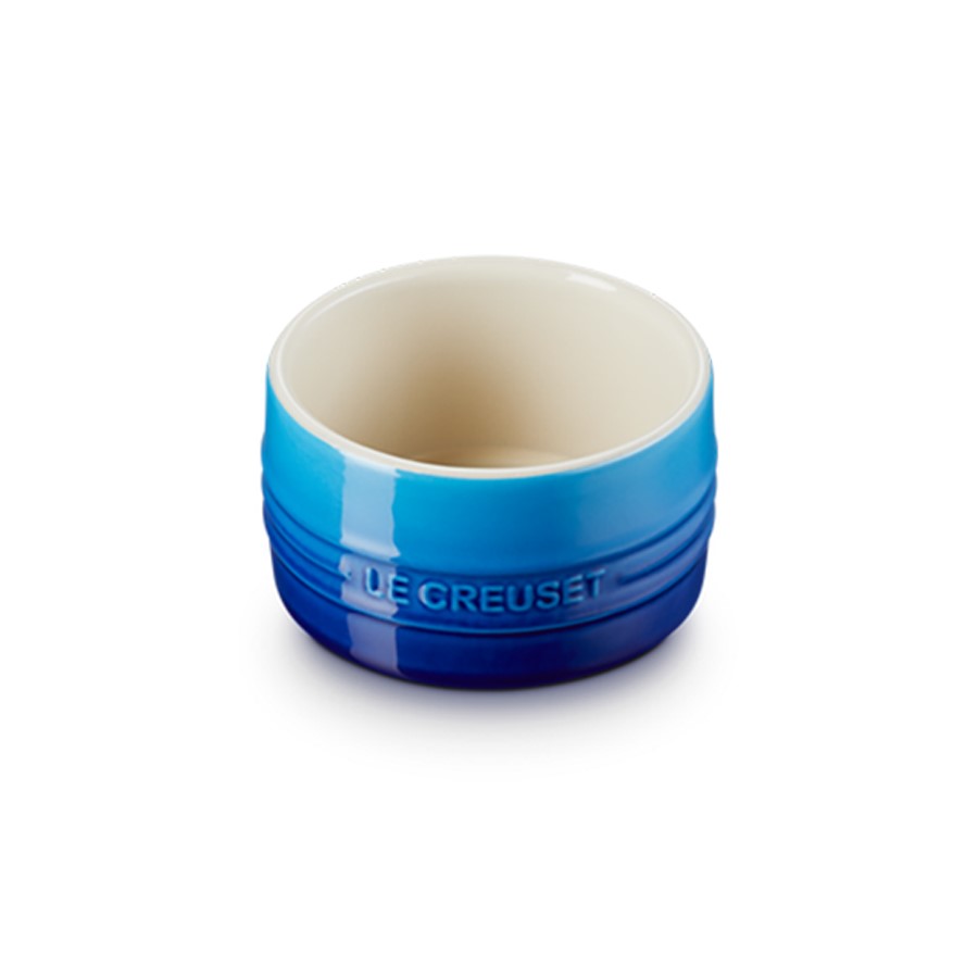 additioanl image for  Le Creuset Rd. Ramekin Azure Blue 200 ml 