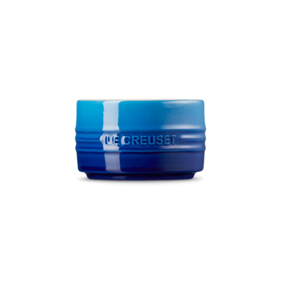 additioanl image for  Le Creuset Rd. Ramekin Azure Blue 200 ml 