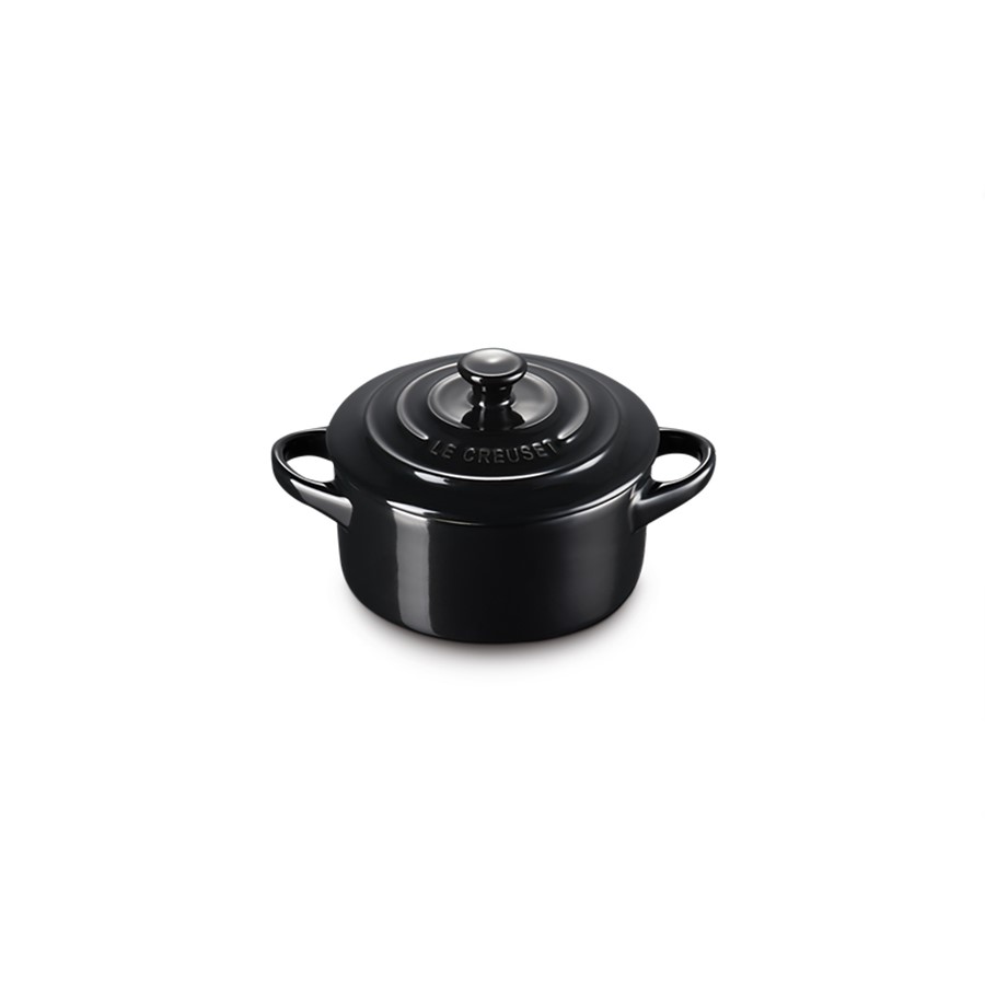 additioanl image for  Le Creuset Rd. Mini Cocotte Blk Onyx 10 