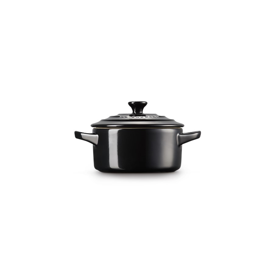 additioanl image for  Le Creuset Rd. Mini Cocotte Blk Onyx 10 