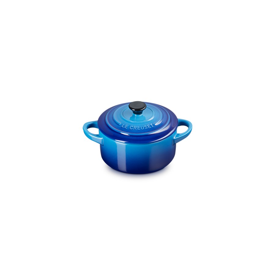 additioanl image for  Le Creuset Rd. Mini Cocotte Azure 10 cm 