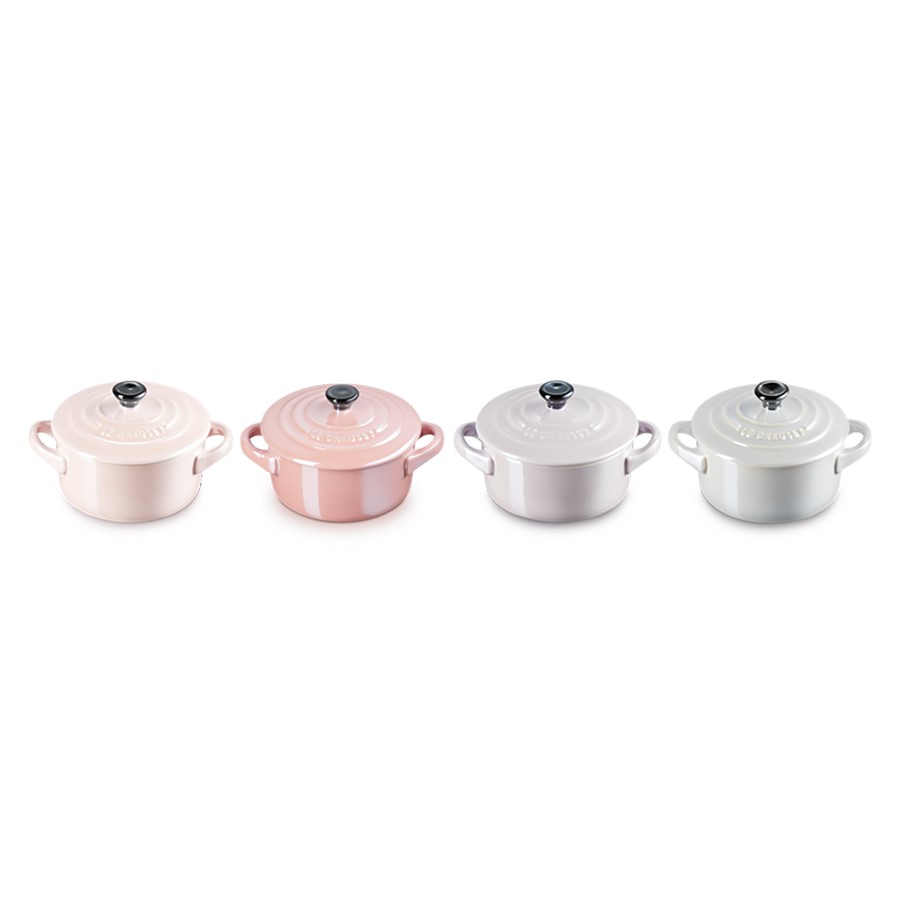 additioanl image for  Le Creuset Rd. 4 Mini Cocotte Pink 10 cm 