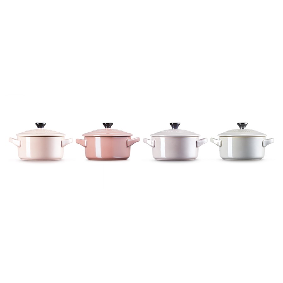 additioanl image for  Le Creuset Rd. 4 Mini Cocotte Pink 10 cm 