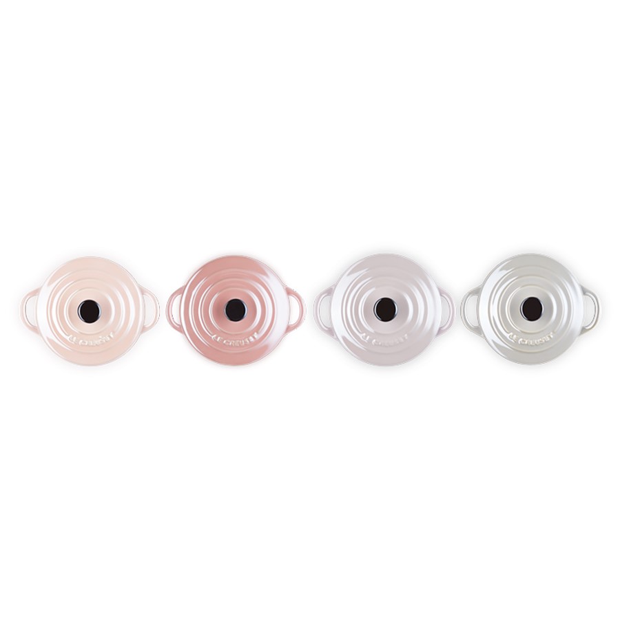 additioanl image for  Le Creuset Rd. 4 Mini Cocotte Pink 10 cm 