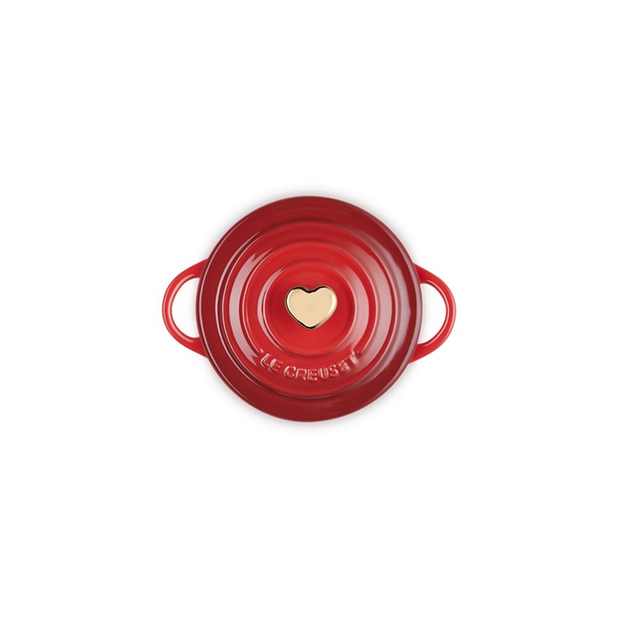 additioanl image for  Le Creuset RdCocotte Hr Knob Cerise 10cm 