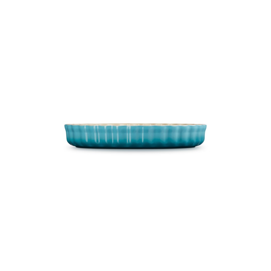 additioanl image for  Le Creuset Flan Dish Teal  28 cm 