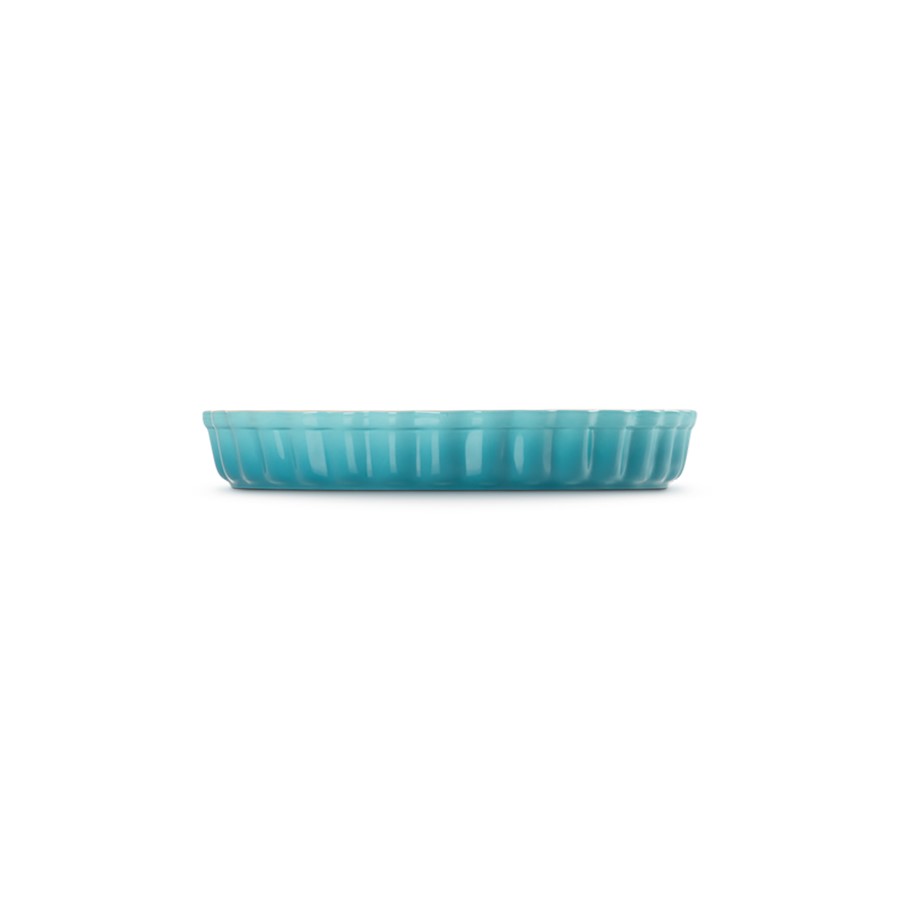 additioanl image for  Le Creuset Flan Dish Teal  28 cm 