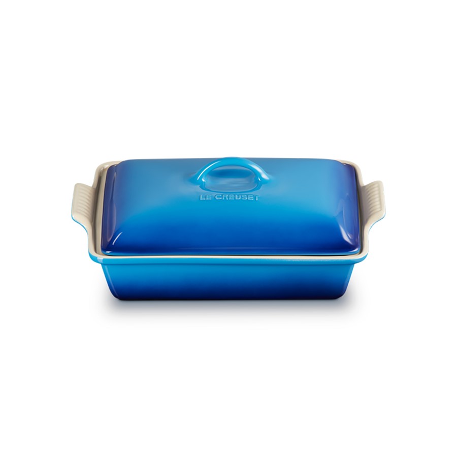 additioanl image for  Le Creuset Gratin Rect Dish Az.Blue 33cm 