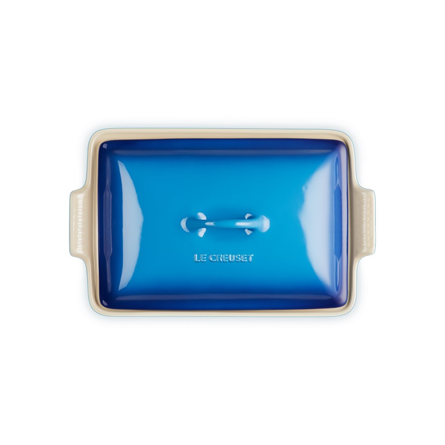 additioanl image for  Le Creuset Gratin Rect Dish Az.Blue 33cm 