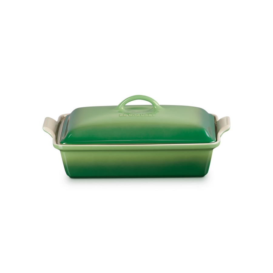 additioanl image for  Le Creuset Rect. Dish w/Lid Bamboo 33 cm 