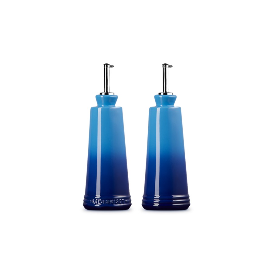 additioanl image for  Le Creuset Oil & Vinegar Set Azure Blue 