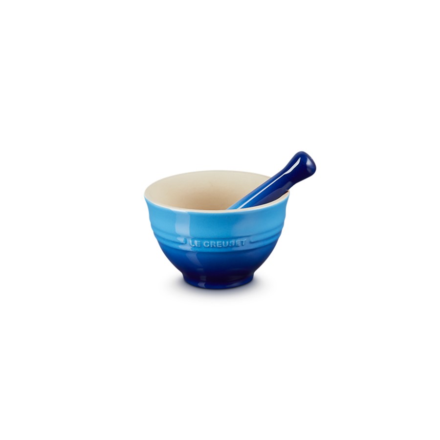 additioanl image for  Le Creuset Mortar & Pestle Azure Blue 