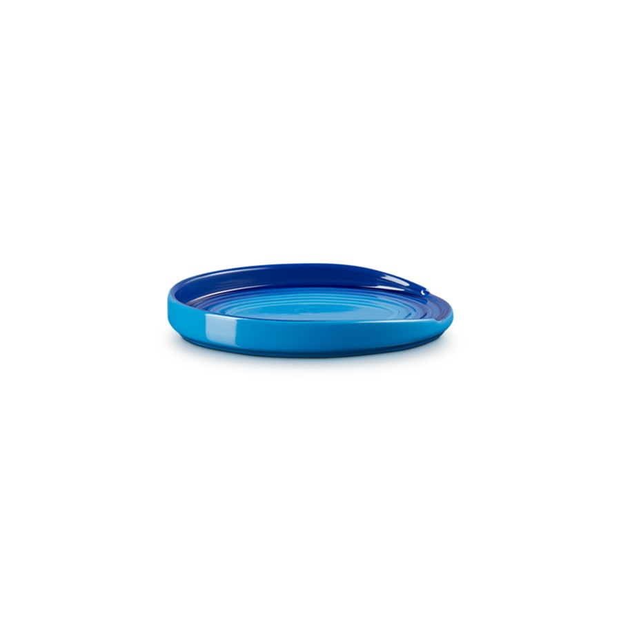 additioanl image for  Le Creuset Oval Spoon Rest Az Blue 16 cm 