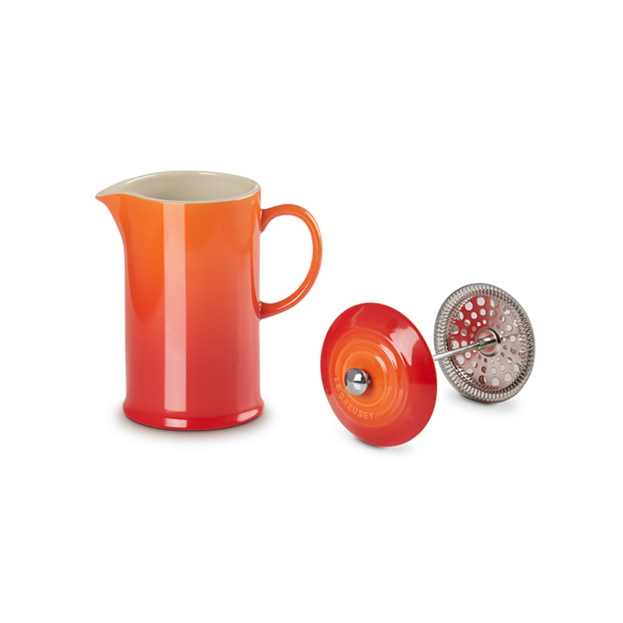 additioanl image for  Le Creuset Coffee Pot & Press Flame 1L 