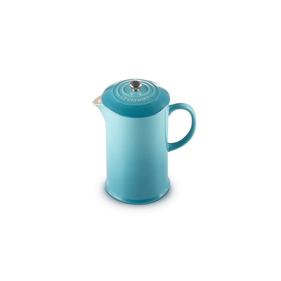 additioanl image for  Le Creuset Coffee Pot & Press Teal 1L 