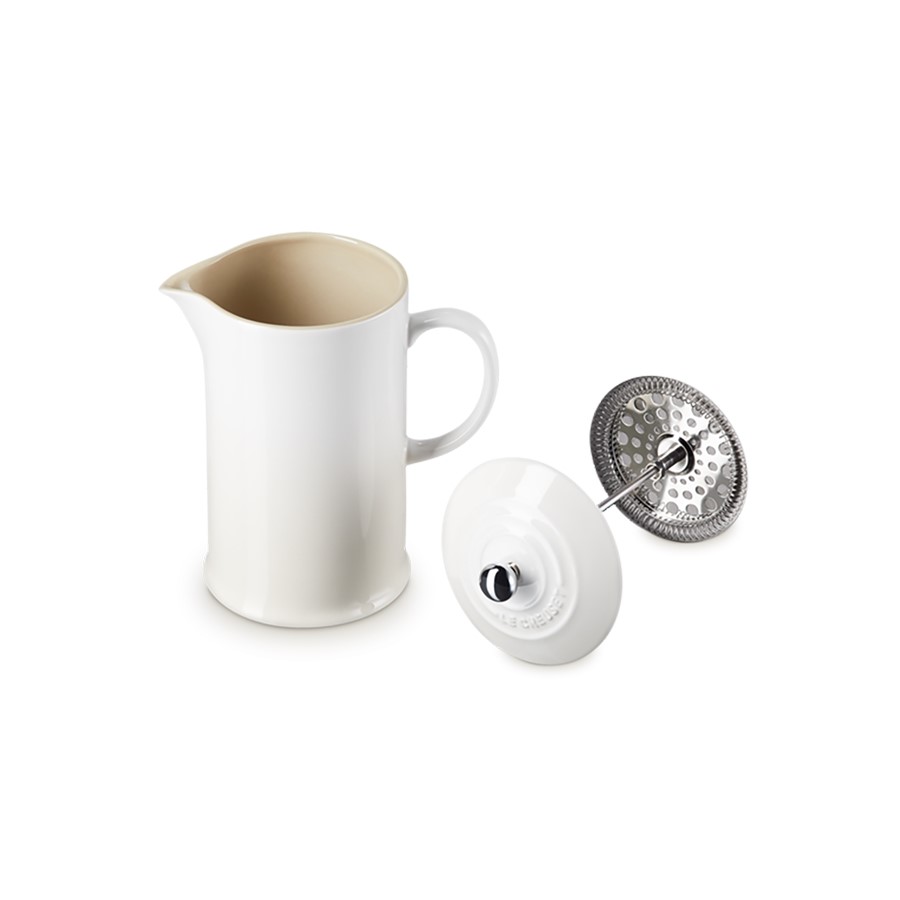 additioanl image for  Le Creuset Coffee Pot & Press Meringue 1 