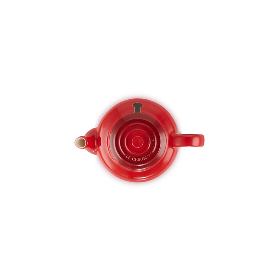 additioanl image for  Le Creuset Teapot with SS Infuser Cerise 