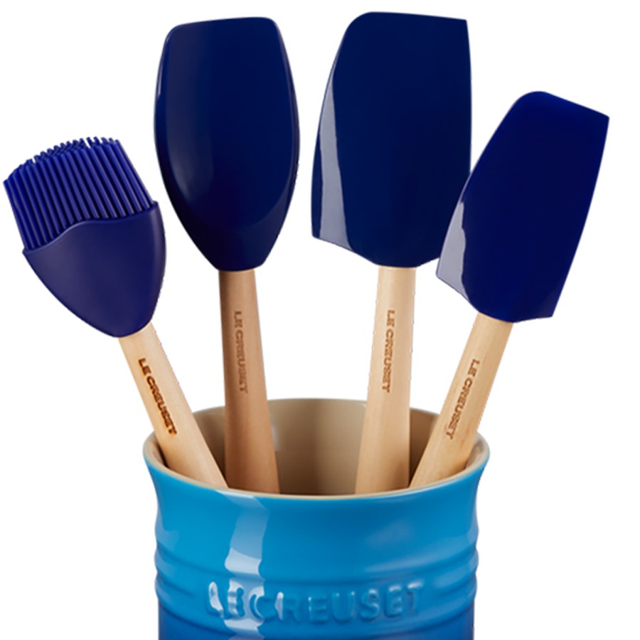 additioanl image for  Le Creuset 5 Piece Utensils Set Az. Blue 