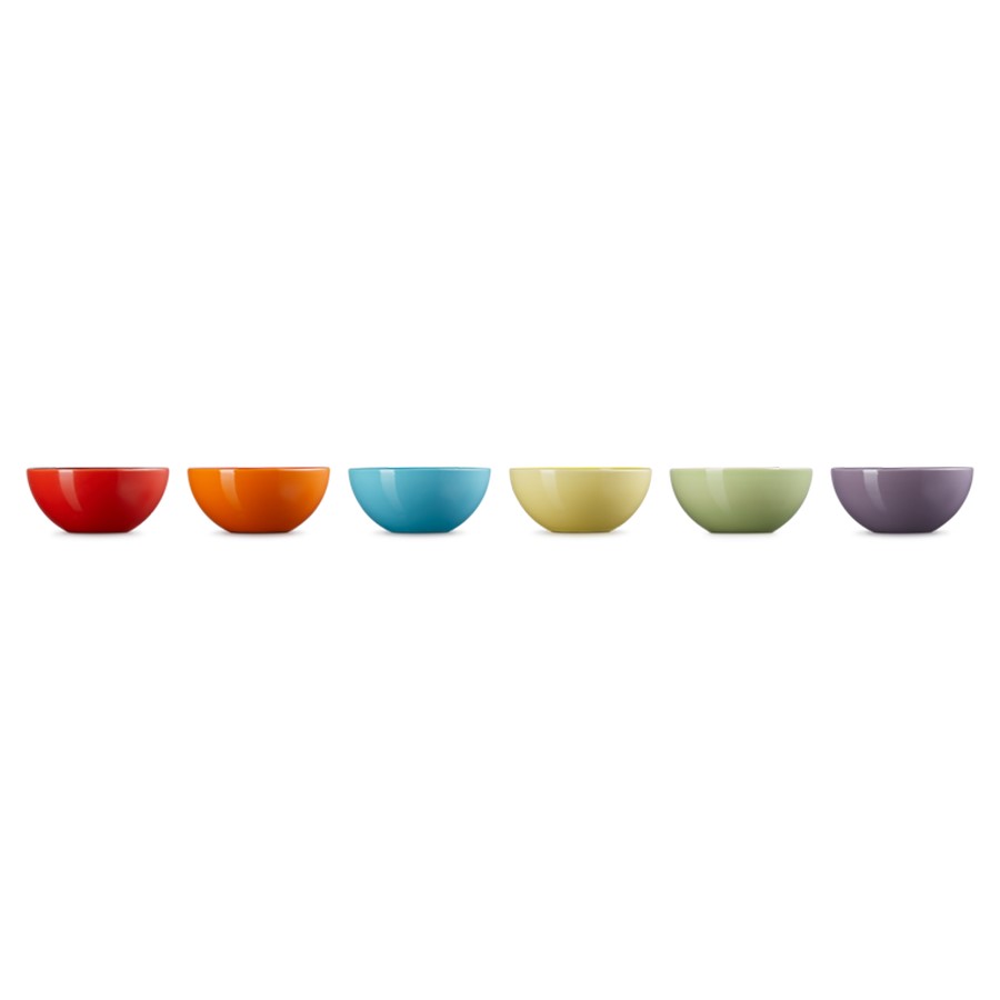 additioanl image for  Le Creuset 6 Dessert Bowl Rainbow 330 ml 