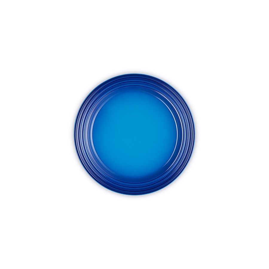 additioanl image for  Le Creuset Salad Plate Azure Blue 22 cm 