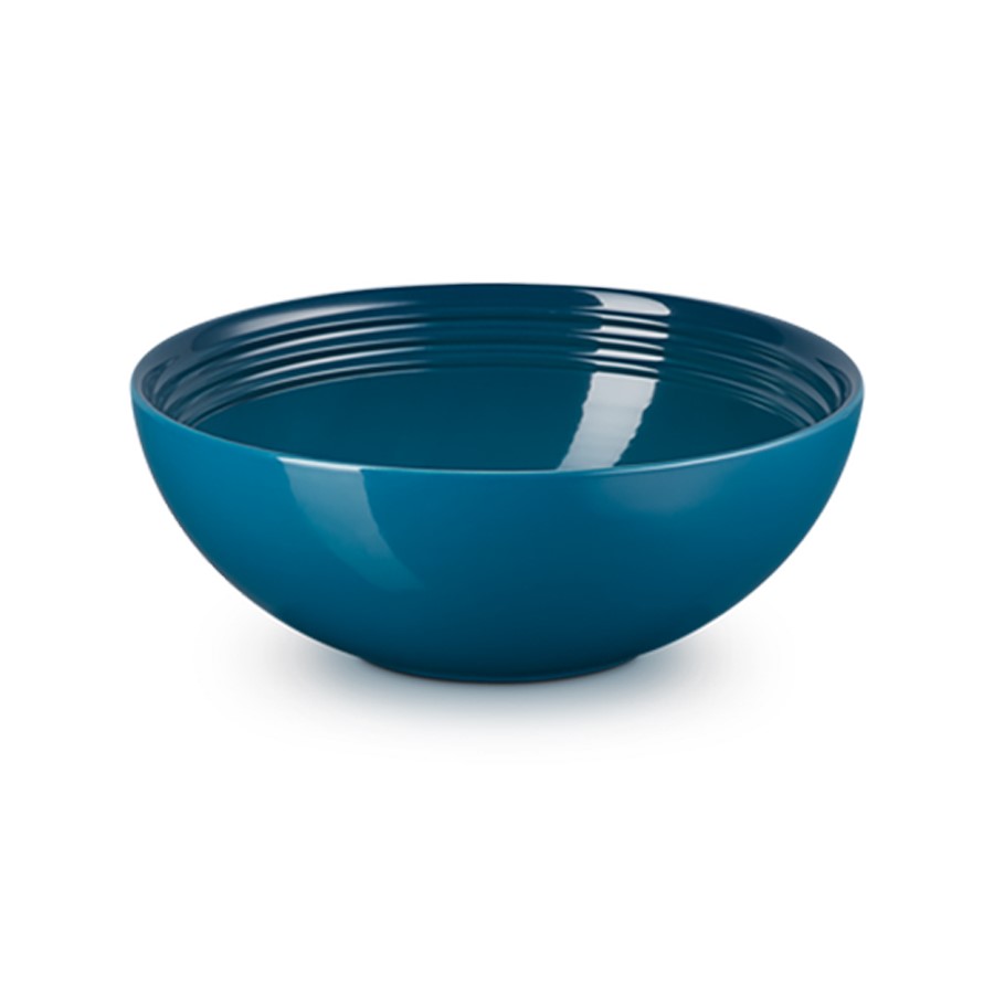 additioanl image for  Le Creuset Serving Bowl Deep Teal 24 cm 