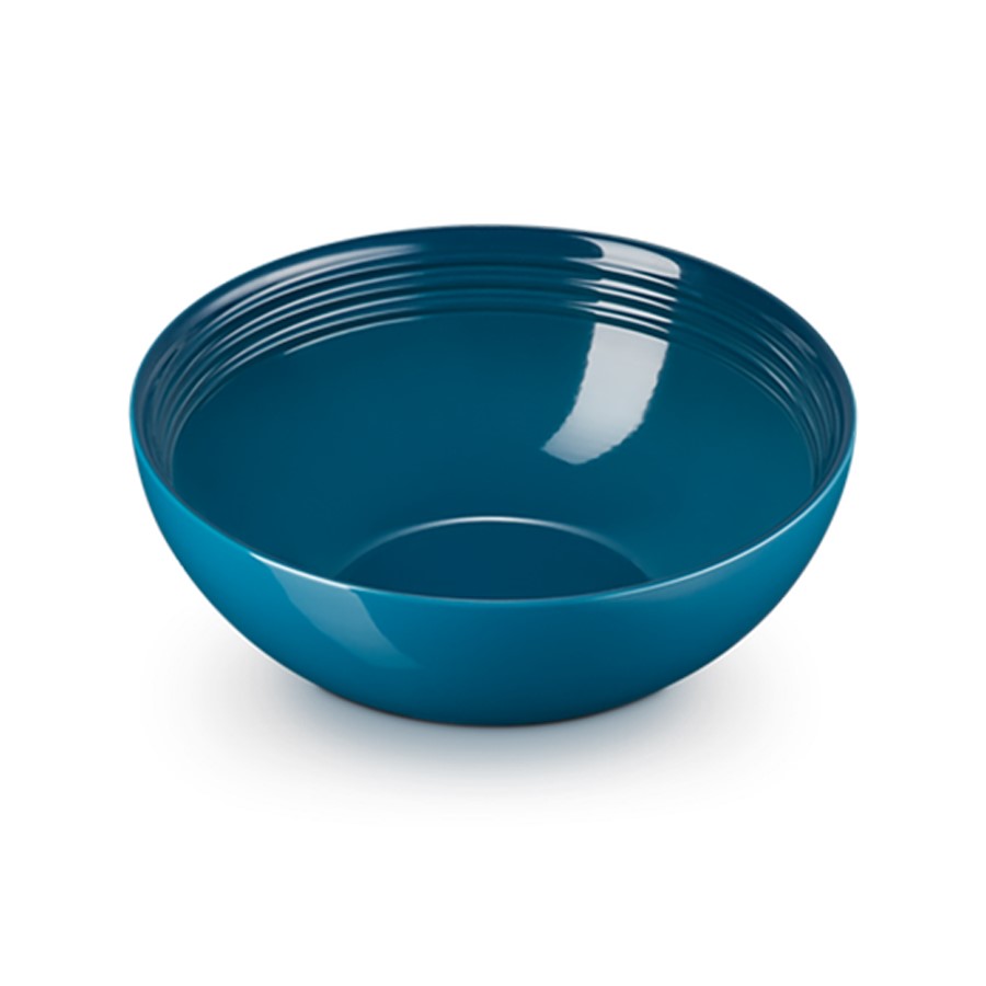 additioanl image for  Le Creuset Serving Bowl Deep Teal 24 cm 
