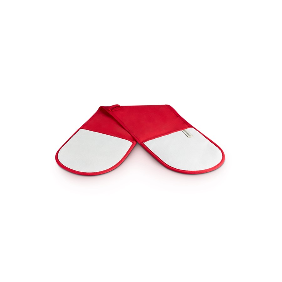additioanl image for  Le Creuset Double Oven Glove Cerise 88cm 