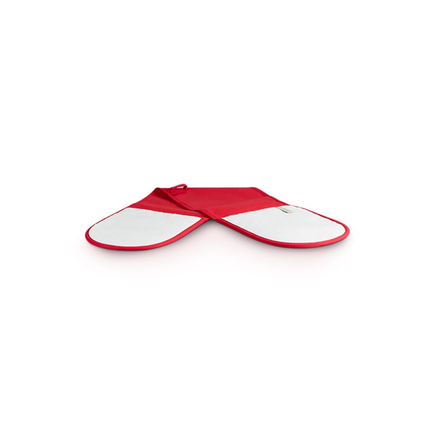 additioanl image for  Le Creuset Double Oven Glove Cerise 88cm 