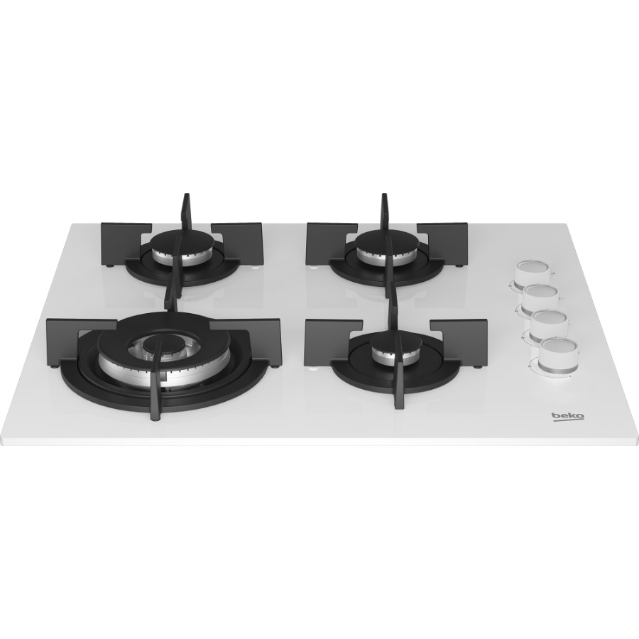 additioanl image for  Beko Hob Gas 4 Burners White 59 cm 