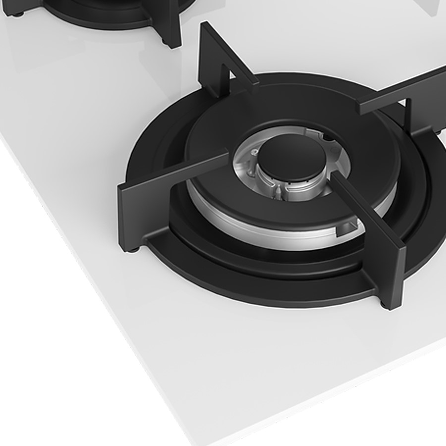 additioanl image for  Beko Hob Gas 4 Burners White 59 cm 