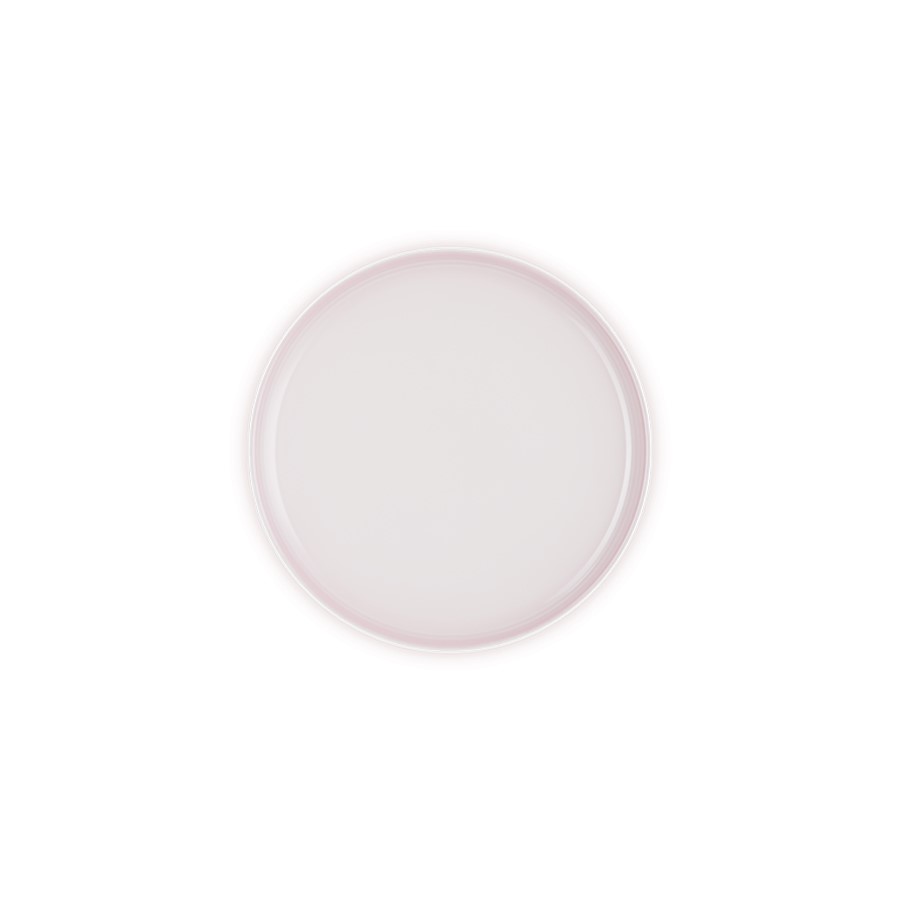 additioanl image for  Le Creuset Salad Plate Shell Pink 22 cm 