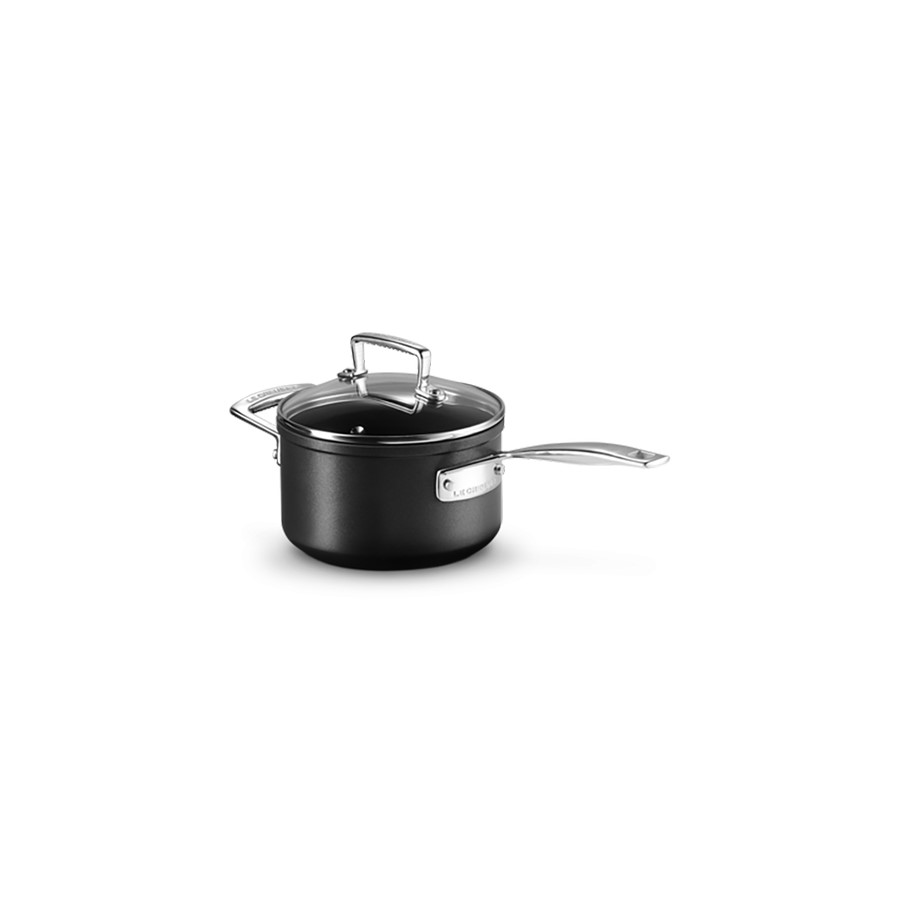 additioanl image for  Le Creuset Saucepan Black 16 cm 