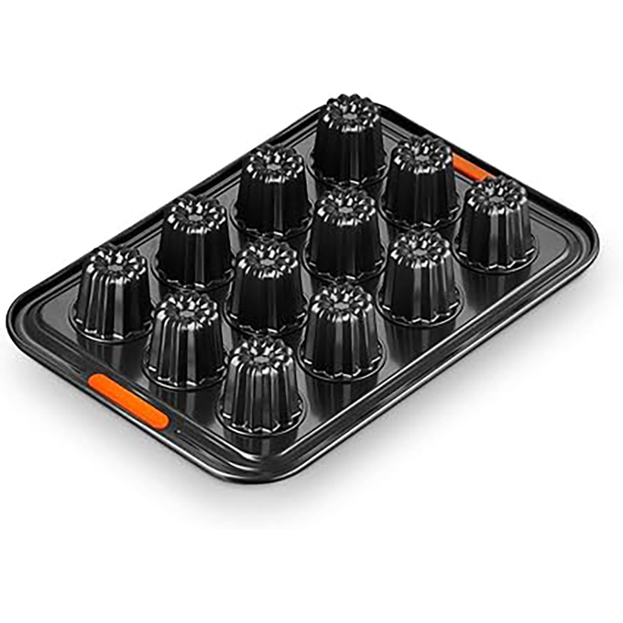 additioanl image for  Le Creuset 12 Cannelé Black Tray 