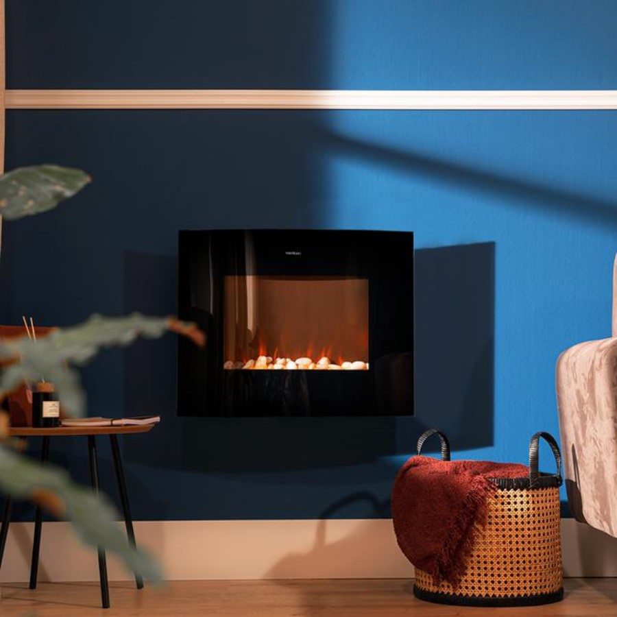 additioanl image for  Cecotec Curved Electric Fireplace 2000W 