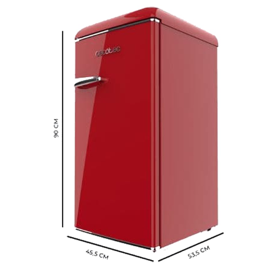additioanl image for  Cecotec Fridge Retro Cool Market Red 90L 