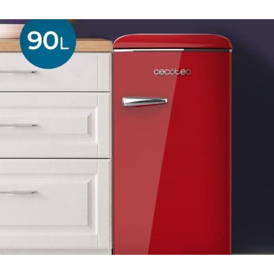 additioanl image for  Cecotec Fridge Retro Cool Market Red 90L 