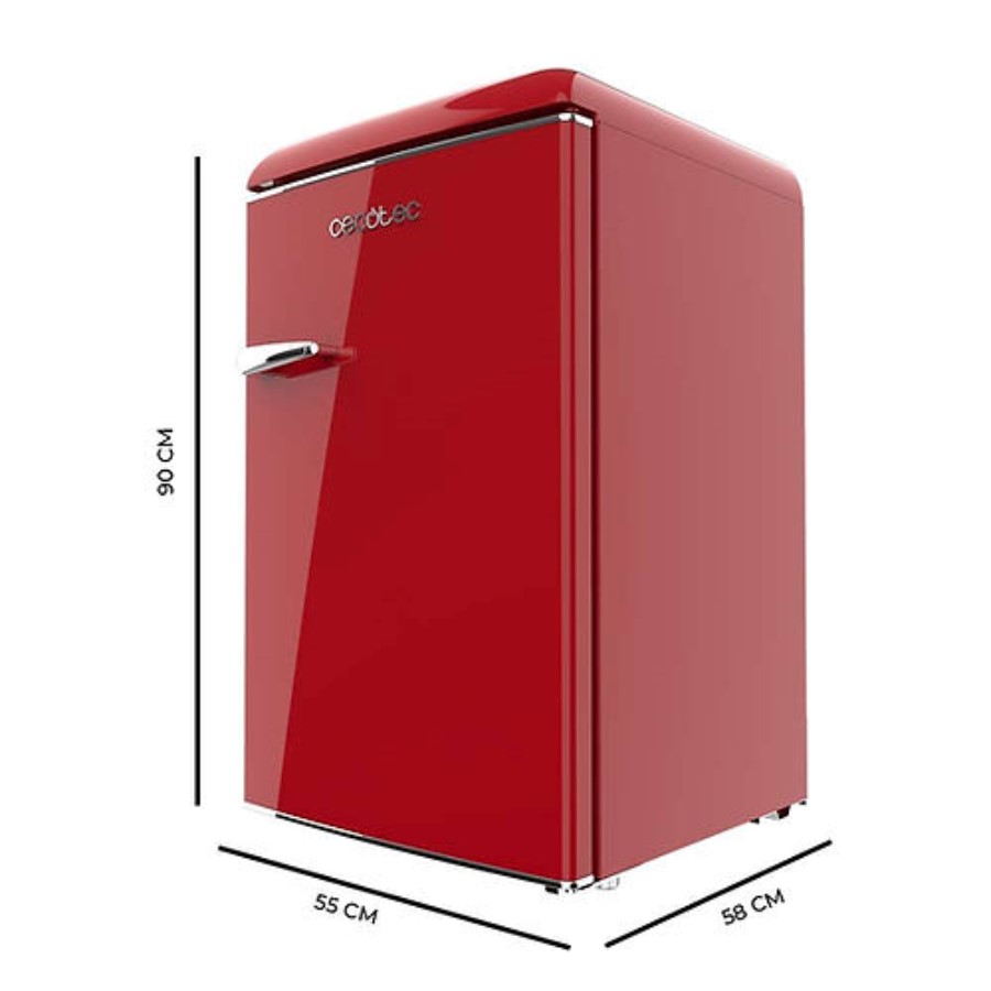 additioanl image for  Cecotec Fridge Bolero Coolmarket Red 