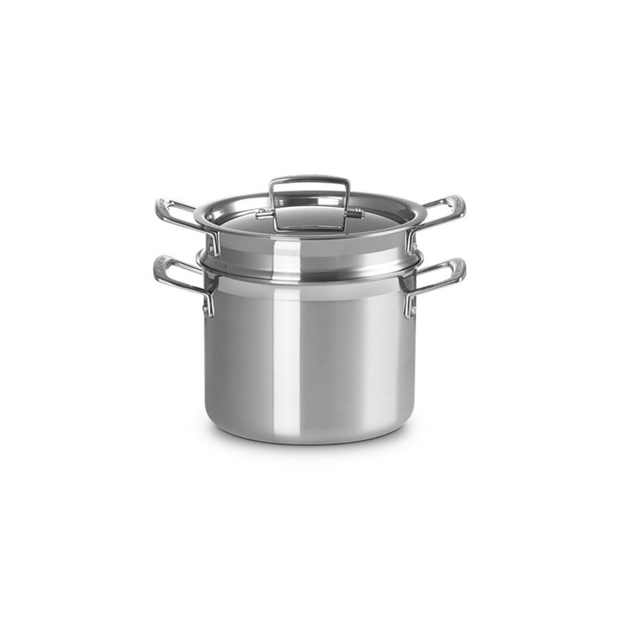 additioanl image for  Le Creuset Pasta Pot S/Steel 20 cm 