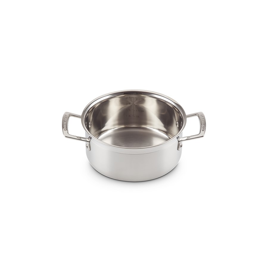 additioanl image for  Le Creuset Casserole S/Steel 20 cm 