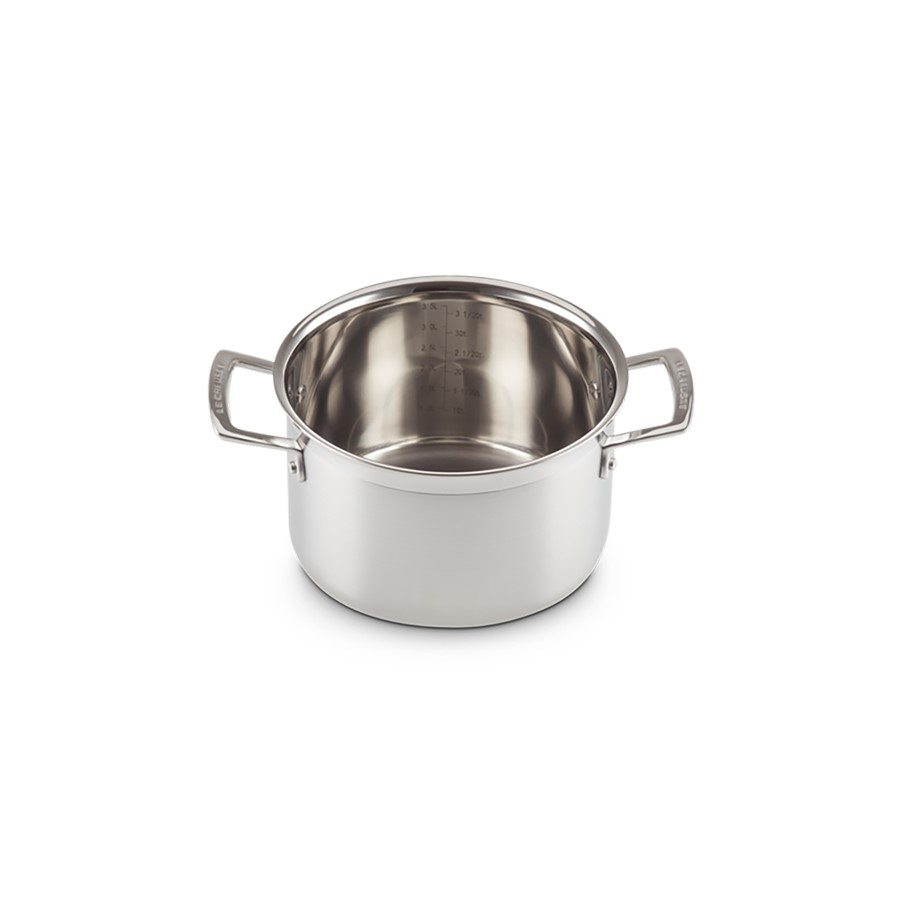 additioanl image for  Le Creuset Casserole S/Steel 20 cm 
