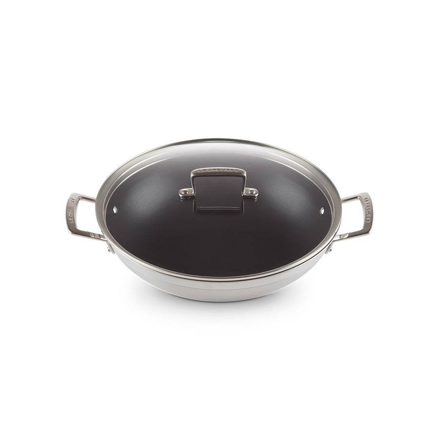 additioanl image for  Le Creuset Wok Non-Stick Coating & Glass 