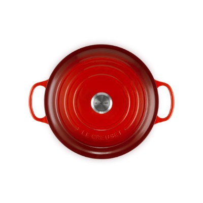 additioanl image for  Le Creuset Round Casserole Cerise 30 cm 