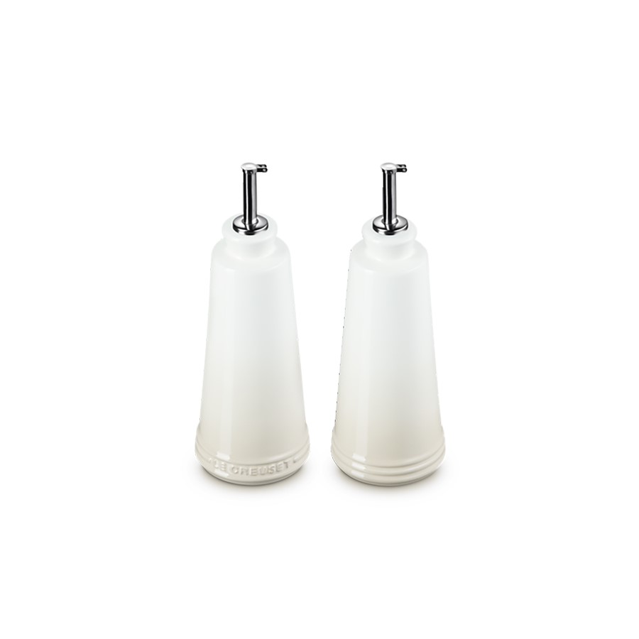additioanl image for  Le Creuset Oil & Vinegar Set Meringue 