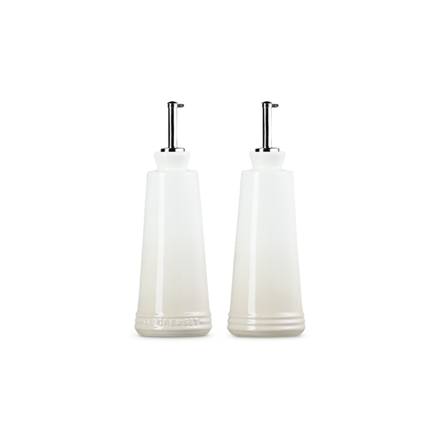 additioanl image for  Le Creuset Oil & Vinegar Set Meringue 