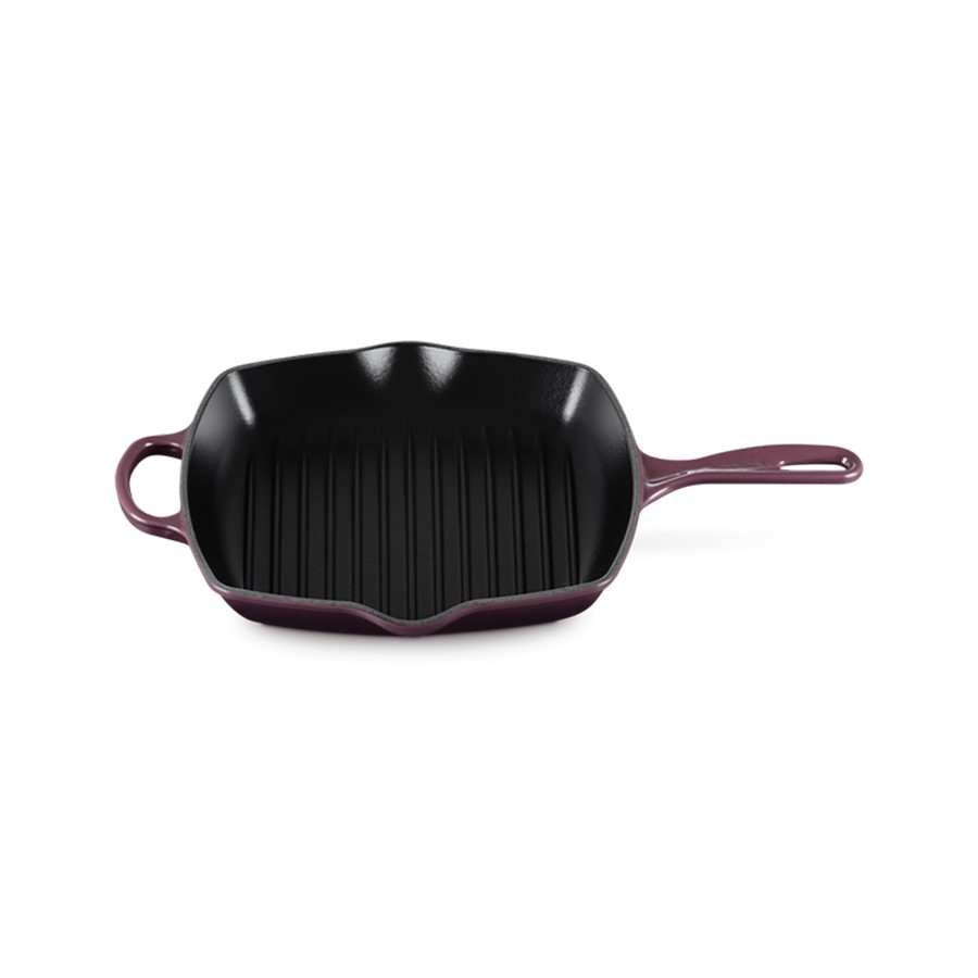 additioanl image for  Le Creuset Square Skillet Grill Fig 26cm 