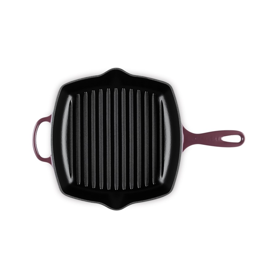 additioanl image for  Le Creuset Square Skillet Grill Fig 26cm 