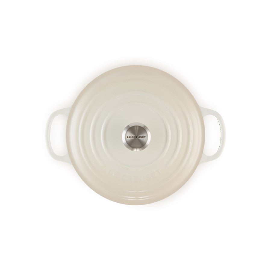 additioanl image for  Le Creuset Round Casserole Meringue 26cm 