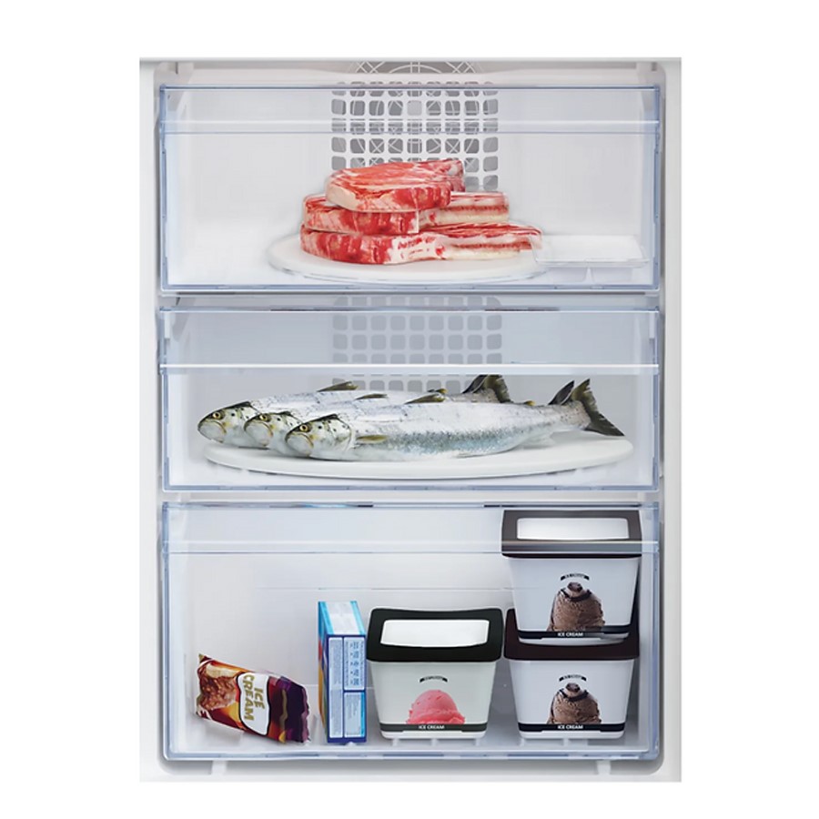additioanl image for  Beko Fridge Freezer No Frost Black 
